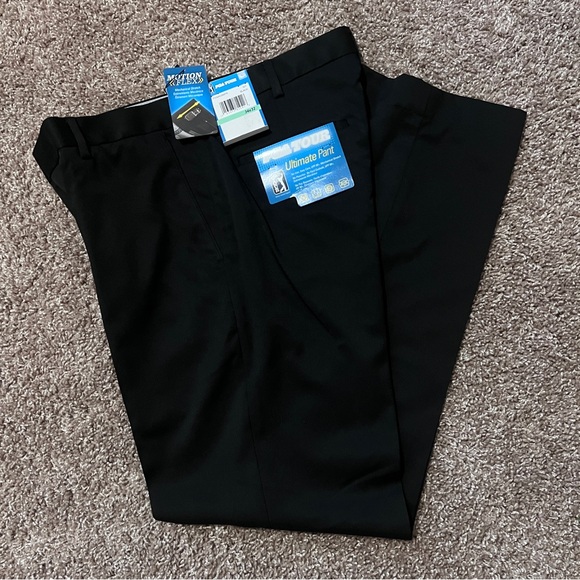 PGA Tour Other - PGA Tour Men’s Motion Flex Pants Black NWT 34x32